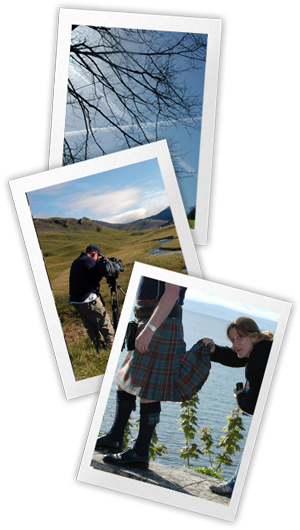 Portraits of Ken Hanley, Socttish Tourist Guide