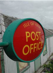 Post office, Isle of Iona, Scotland