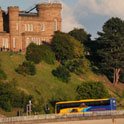 Coach tour over Inverness bridge