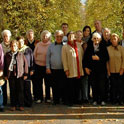 Coach tour group